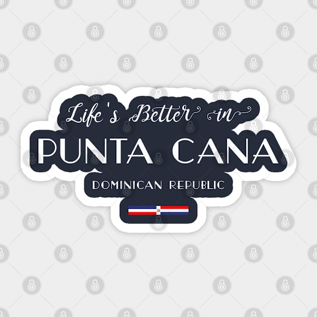 Life is Better in Punta Cana Sticker by French Salsa